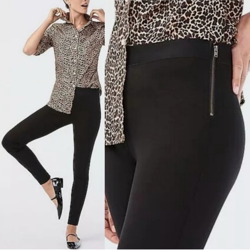 J Crew Gigi Pant Womens Size 12 Side Zip Closure Full Length Skinny Office